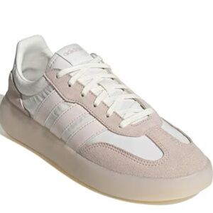 Adidas Barreda Decode Sneakers in White and Pink
